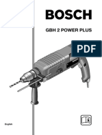 GBH 2 Power Plus: Operating Instructions