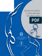 Manuale Di Formazione - La Tutela Della Salute Nelle Attività Sportive e La Prevenzione Del Doping