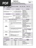 Learning and Fasilitation Plan