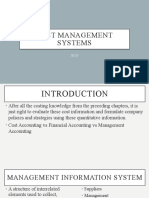 Chapter 12 Cost Management Systems