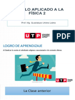 Semana 12-Sesión 1: Cálculo Aplicado A La Física 2 1