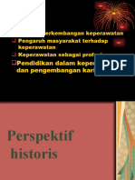 SEJARAH PERKEMBANGAN kEPERAWATAN