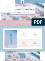 Merchant Promotion: - Sweetmeats