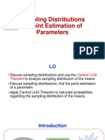 Chapter 7 - Sampling Distributions CLT