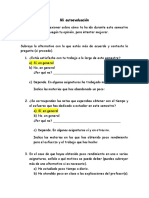 TUTORIA Autoevaluación