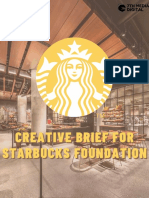 Creative Brief For Starbucks Foundation
