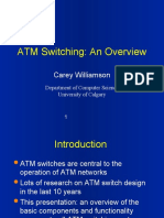 ATM Switching: An Overview: Carey Williamson