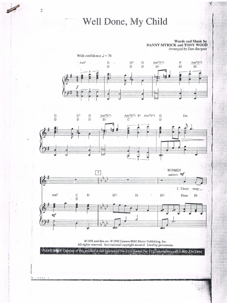 Well Done, My Child PDF