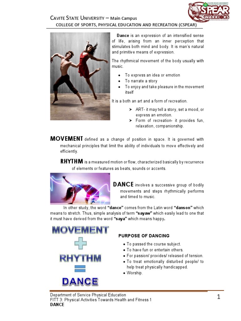 Dance Education and Movement Basics | PDF | Dances | Ballet