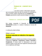 Arq Pai - Explicativo Láminas Trabajo 03 - Confort en El Espacio Publico