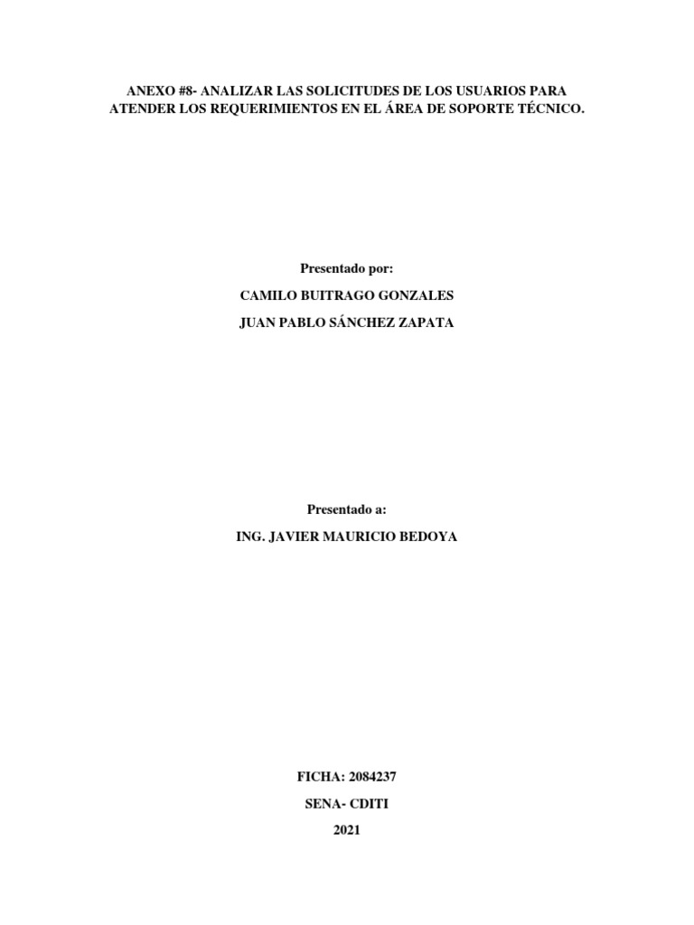 Analizar Problemas 1 | PDF | Información | Software