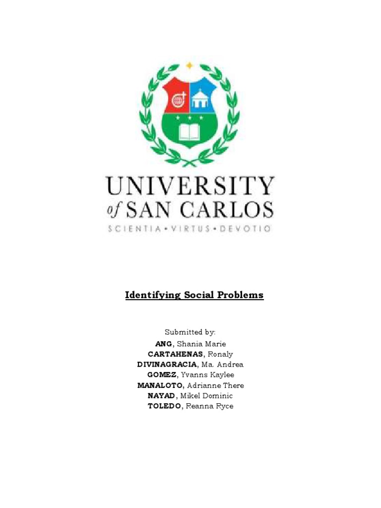 social problems assignment pdf free download