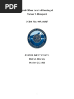 CCDA REPORT Fatal Police Shooting of Nathan Honey - 994489241