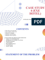 Case Study 4 (Exe Hotel)