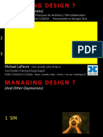 Lecture 4 - LeFevre - Managing Design and Other Oxymorons