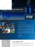 Diploma in Football Law: 2 EDITION 2022-2023