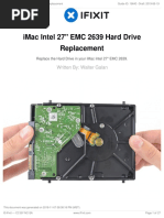 Imac Intel 27" Emc 2639 Hard Drive Replacement: Written By: Walter Galan