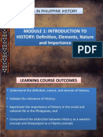 Readings in Philippine History Readings in Philippine History
