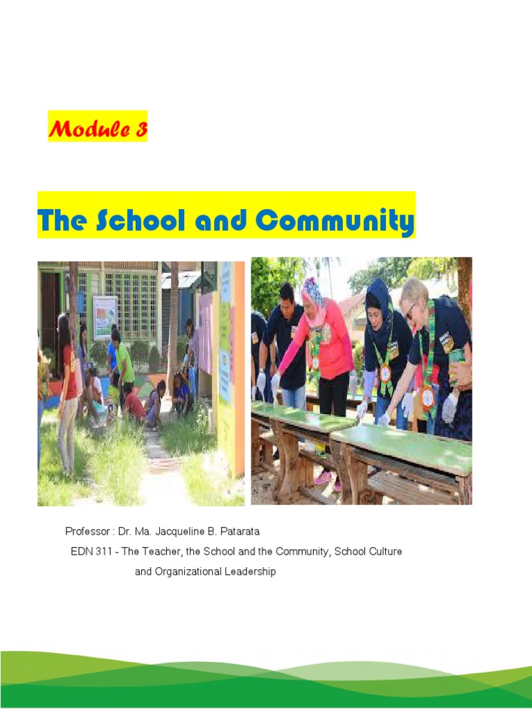Module 3 - The Teacher Final | PDF | Teachers | Leadership