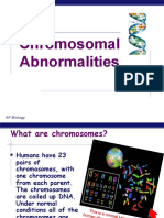 Chromosomal Abnormalities: AP Biology