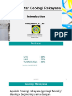 Pengantar Geologi Rekayasa