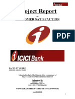 Icici Bank Project