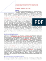 Riassunti: La Crisi Religiosa e La Riforma Protestante