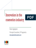 Presentation On Innovation in The Cosmetics Industry