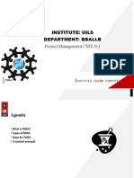 Institute: Uils Department: Bballb: Project Management CMT-311