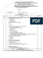 KLS 4 Soal, Kisi, Pedoman, Kunci Jawaban