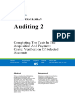 Modul Auditing II (TM5)