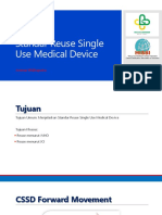 Reuse of Single-Use Medical Devices: Standards and Safety Issues