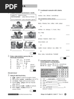 Steps in English 1 Unit 7 Test A