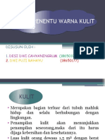 Faktor Penentu Warna Kulit