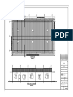 Roof Plan and Rear Elevation