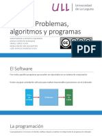 Tema 1. Problemas, Algoritmos y Programas