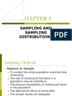 Chapter 5 Sampling Distribution