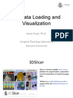 3D Data Loading and Visualization: Sonia Pujol, Ph.D. Surgical Planning Laboratory Harvard University