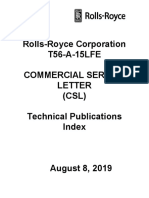 T56-A-15LFE Commercial Service Letter Index