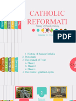 Catholic Reformati ON: Prepare By: Group 3