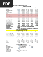 LBO Valuation - Working File CV2