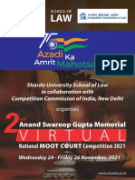 Virtual National Moot Court Competition 2021