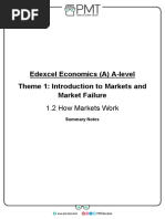 How Markets Work Summary