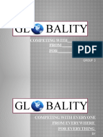 GL Bality: COMPETING WITH - FROM - FOR