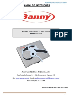 Adipômetro Sanny