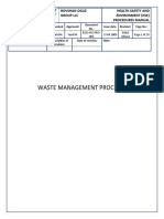 ROG-HSE-PRO-003, Rev 00 - Waste Management Procedure