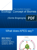 The Concept of Biomes - Interactive Presentation