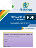 Resolvendo inequações exponenciais