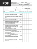 Saudi Aramco Inspection Checklist: Inspection of Filling & Pressurization (Hydro Test) SAIC-A-2013 3-Jul-18