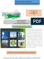 Energy and Environment - SEM 3 - RRGU - Part 2